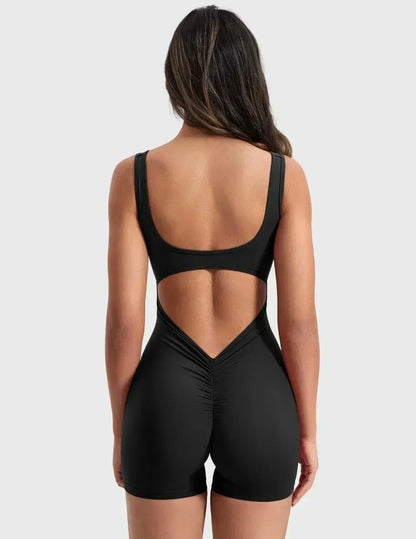 SENVES™  - VIRAL V-BACK ROMPER