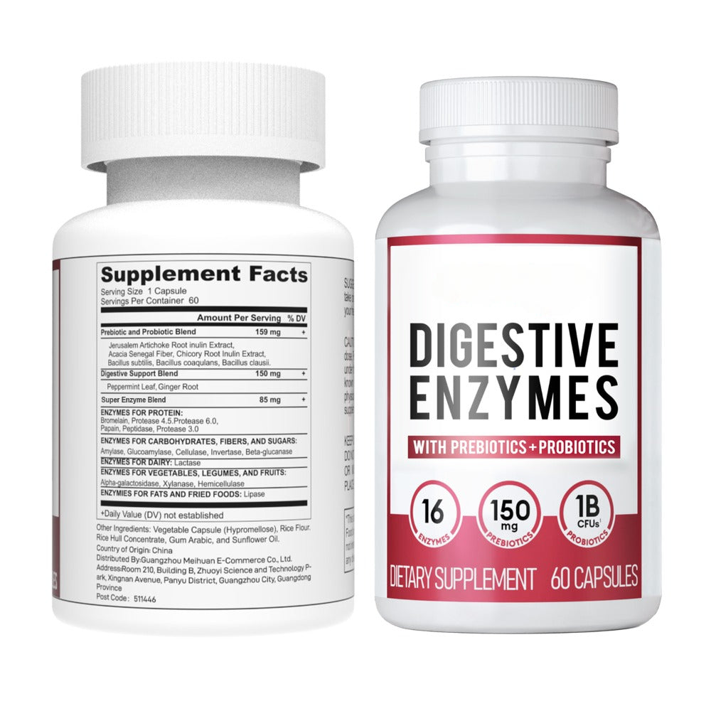 SENVES™️ - DIGESTIVE ENZYMES 60CT + 60B PROBIOTIC 30CT