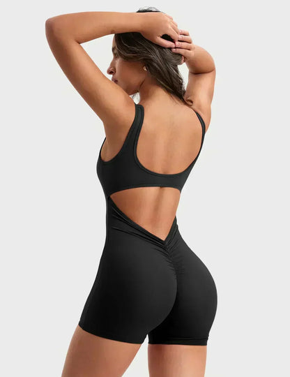 SENVES™  - VIRAL V-BACK ROMPER