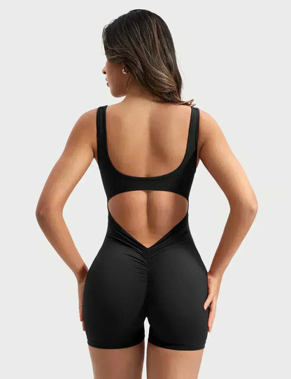 SENVES™  - VIRAL V-BACK ROMPER