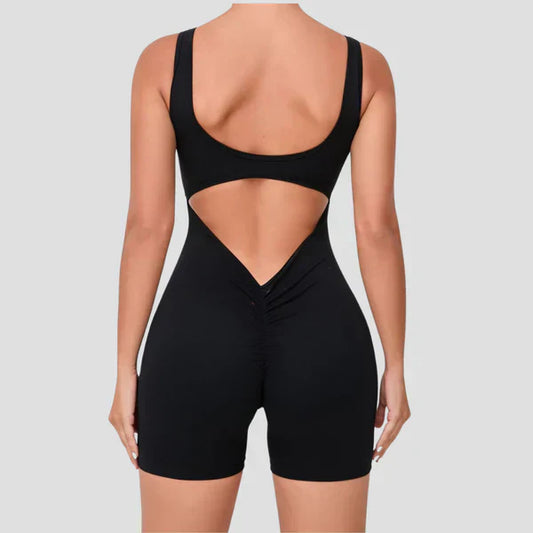 SENVES™  - VIRAL V-BACK ROMPER